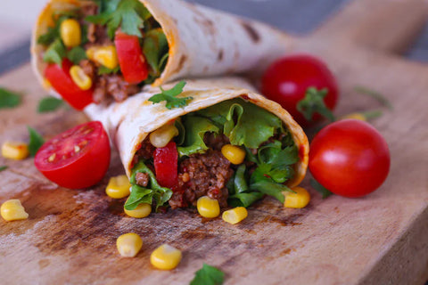 Spicy Mexican fajitas