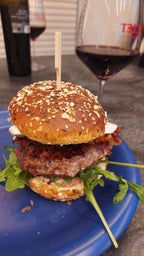 Kochkurs Wilder Herbst – Burger mit Rucola, Bacon und Rotwein
