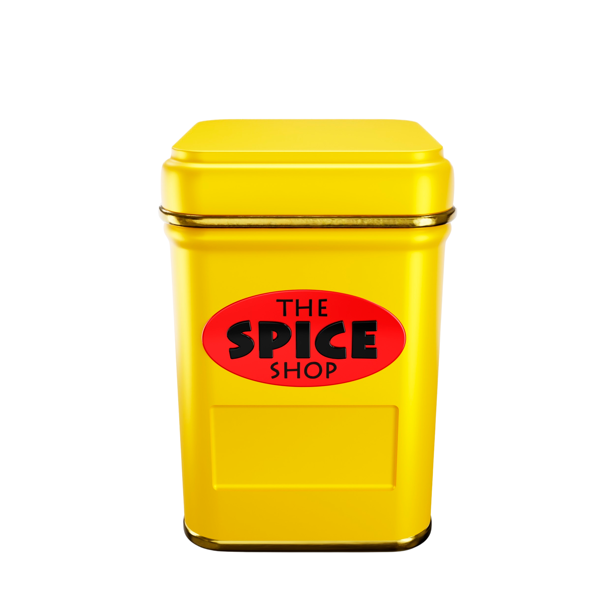 Empty spice jar